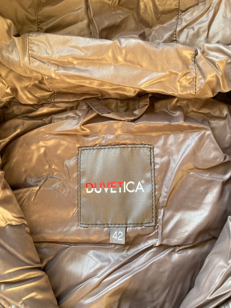 DUVETICA デュベティカ　ダウンコート　ブラック42（XL)