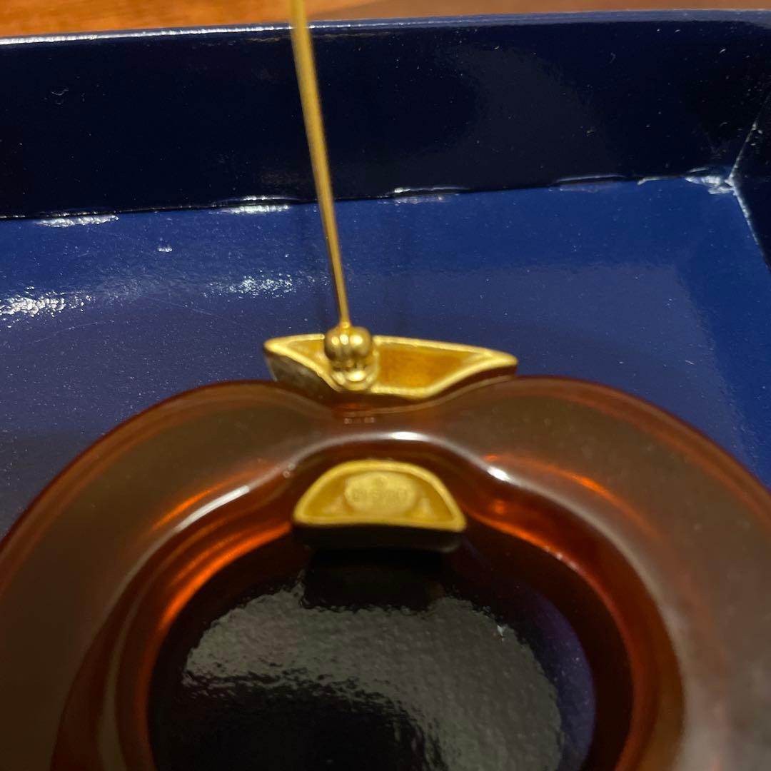 GIVENCHY ジバンシィ ブローチ べっ甲色　箱、袋付き