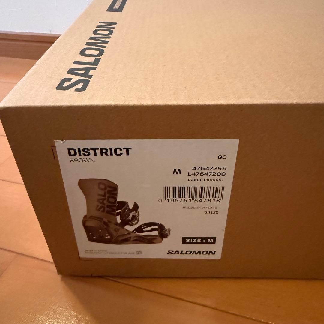 SALOMON サロモン バインディング ディストリクト 24-25 M