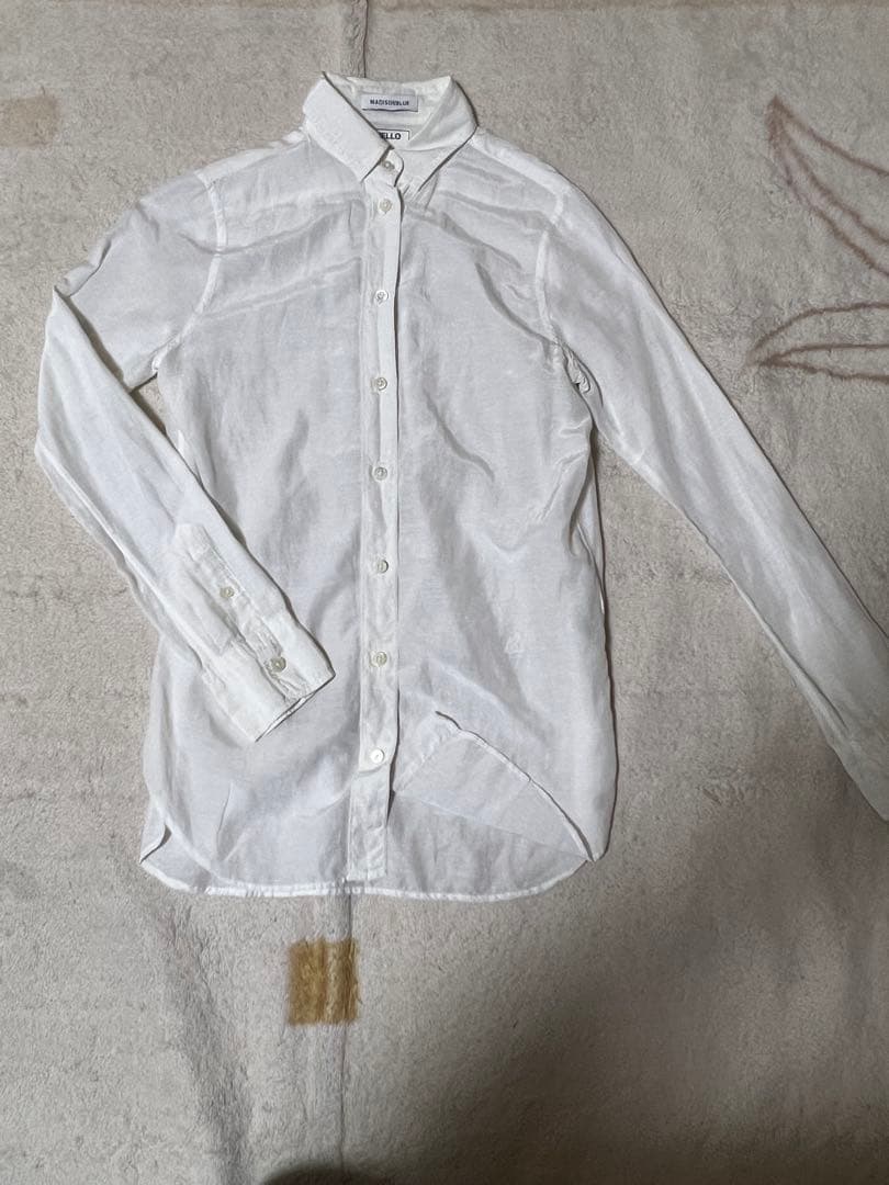 美品　マディソンブルー　マダムシャツ　早い者勝ち！
