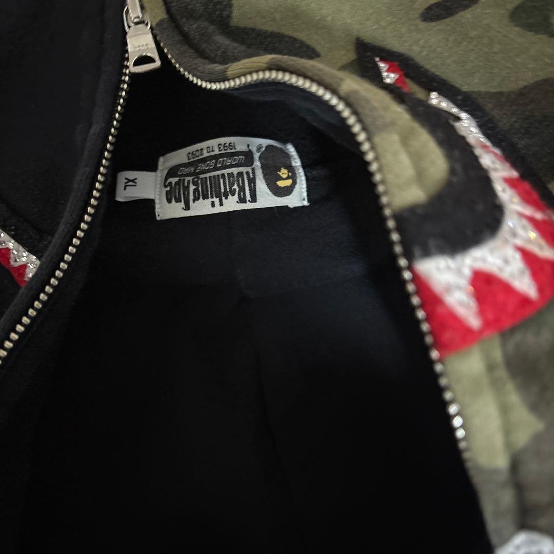 A Bathing Ape 迷彩フード パーカー
