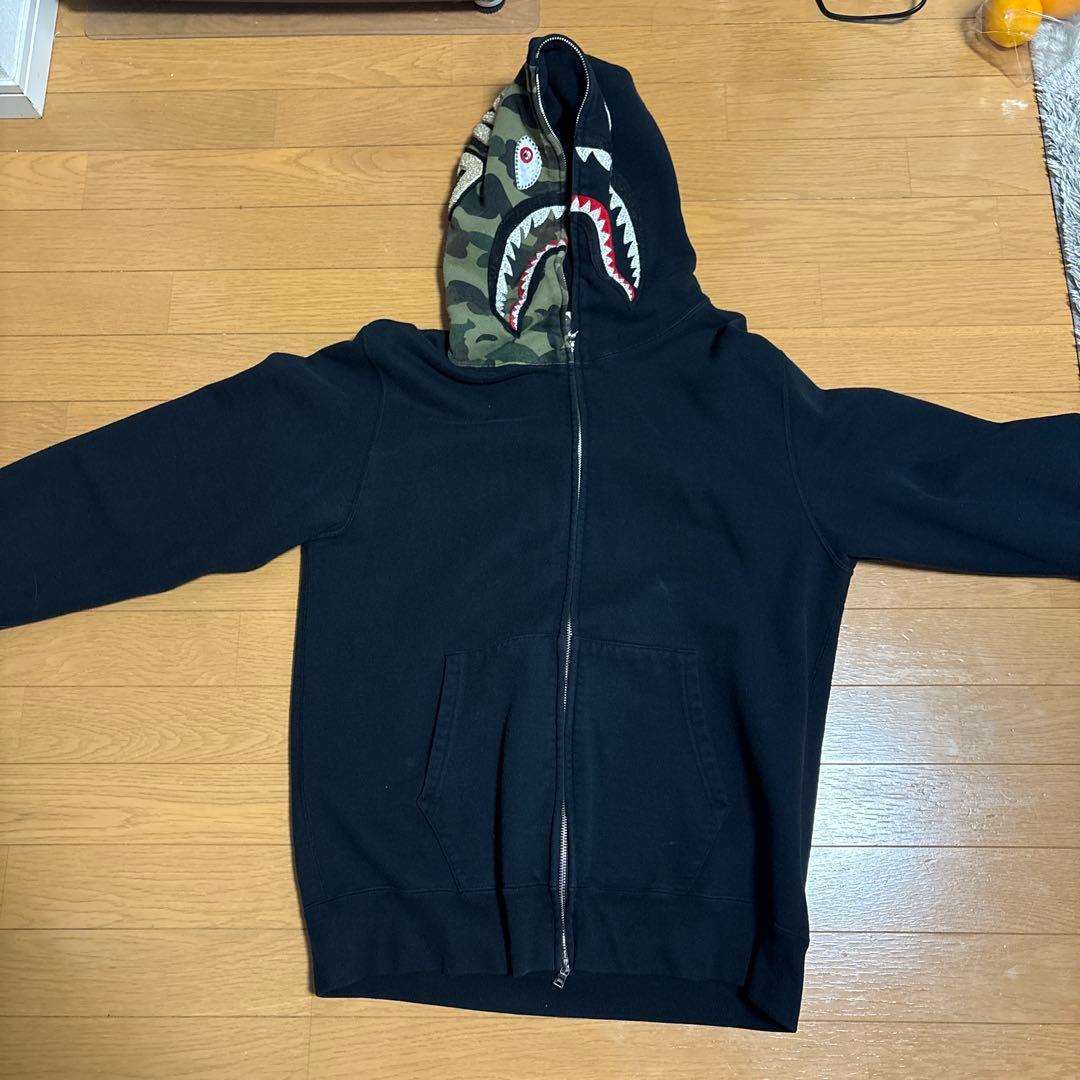 A Bathing Ape 迷彩フード パーカー