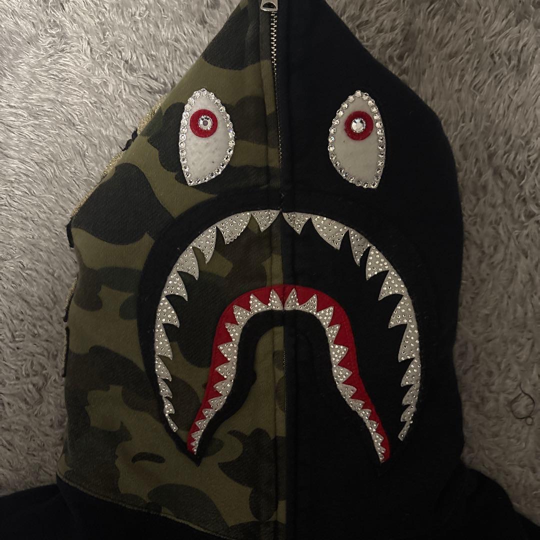 A Bathing Ape 迷彩フード パーカー