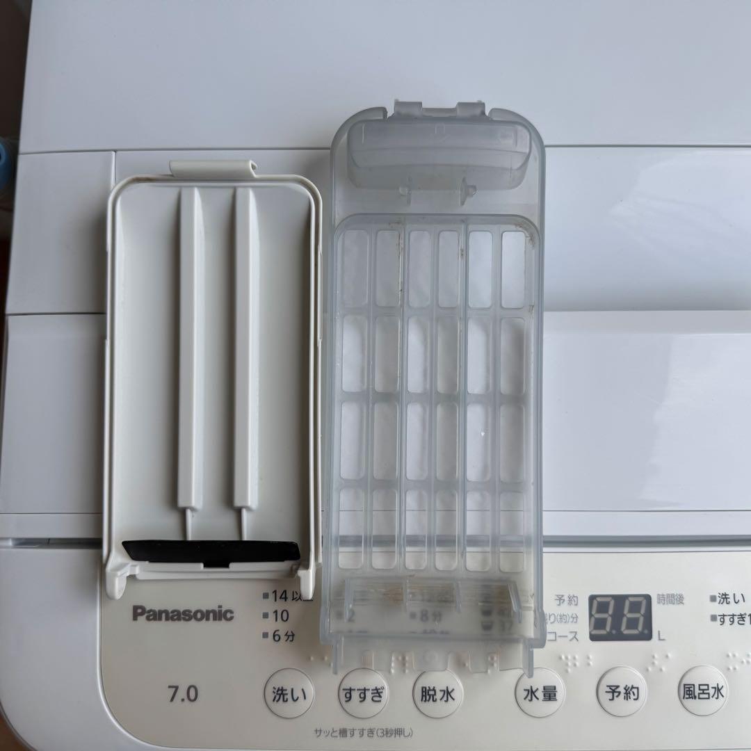 C7703★2024年製美品★パナソニック　洗濯機　7KG 大型　一人暮らし