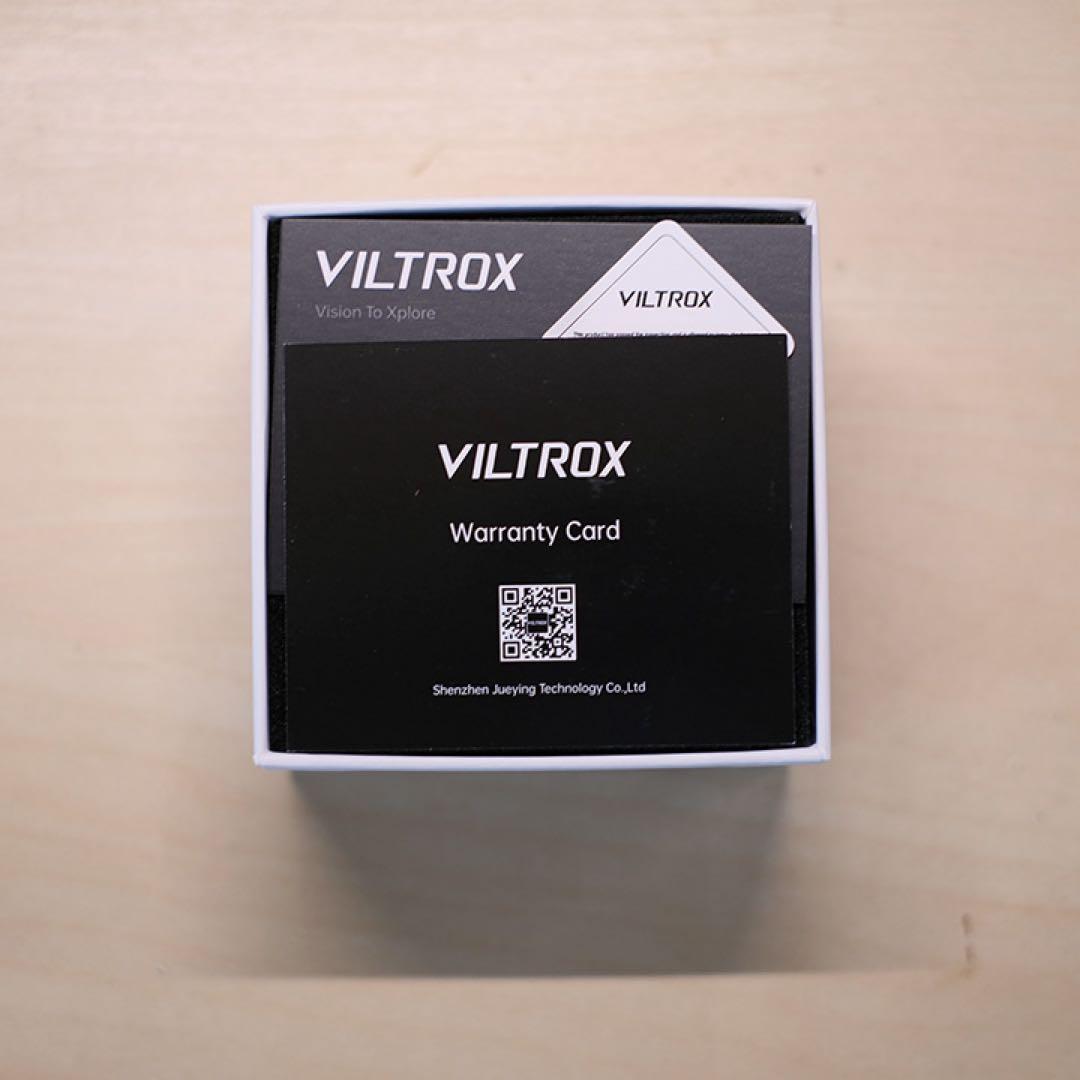 パンケーキレンズ　VILTROX AF 28/4.5 XF Fujifilm用