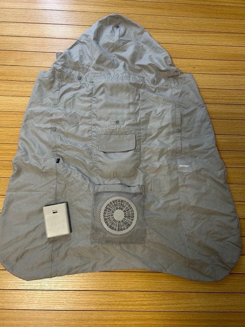 【美品】ベビーホッパー 空調抱っこひもカバーBabyHopper