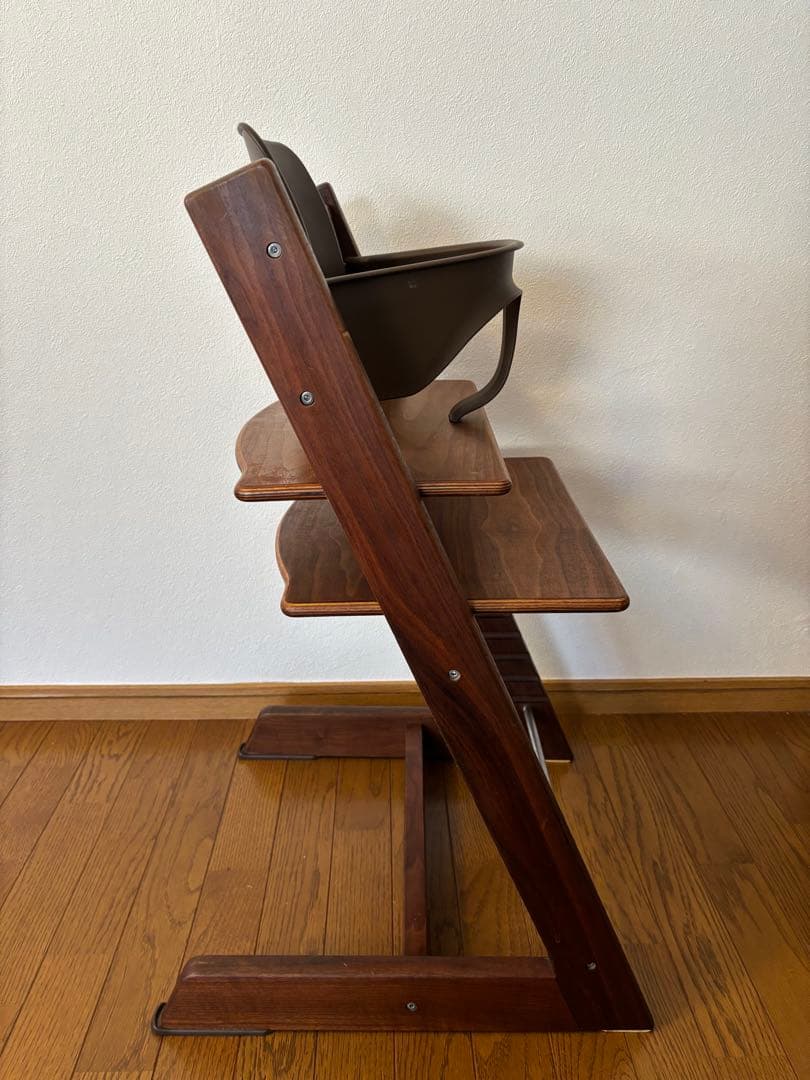 ストッケ　トリップ トラップ　ベビーセット　アメリカンウォールナット　オーク