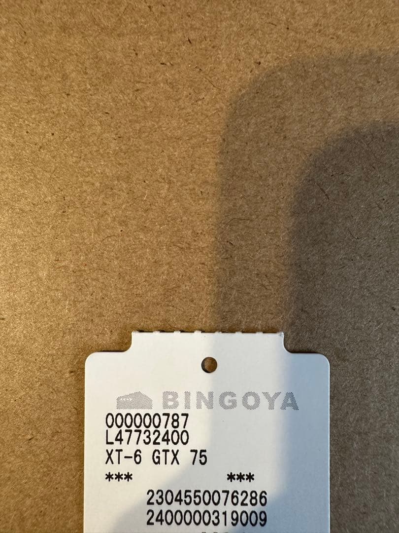 SALOMON サロモン XT6 ゴアテックス 未使用品 試し履き程度