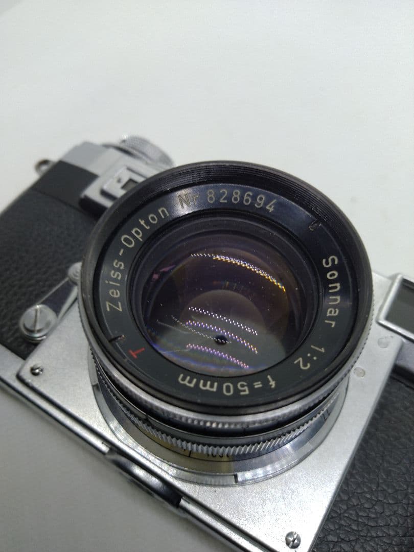 【整備済完動品】Contax Ⅱa CD Sonnar 50mm F2