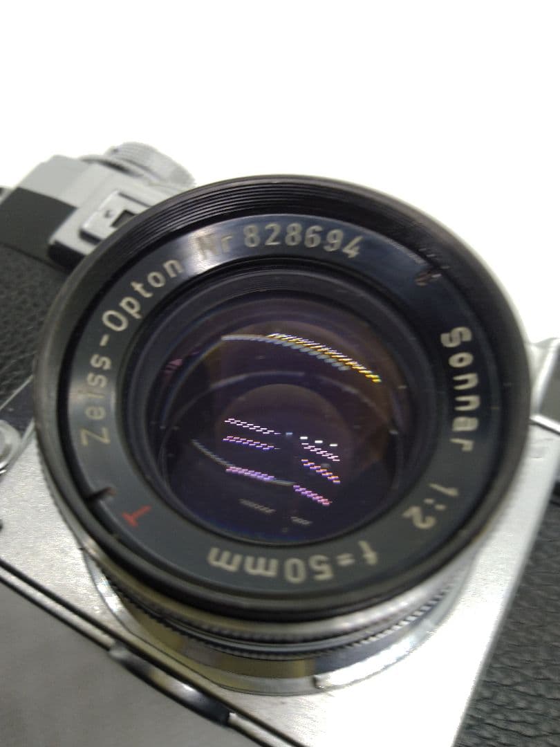 【整備済完動品】Contax Ⅱa CD Sonnar 50mm F2