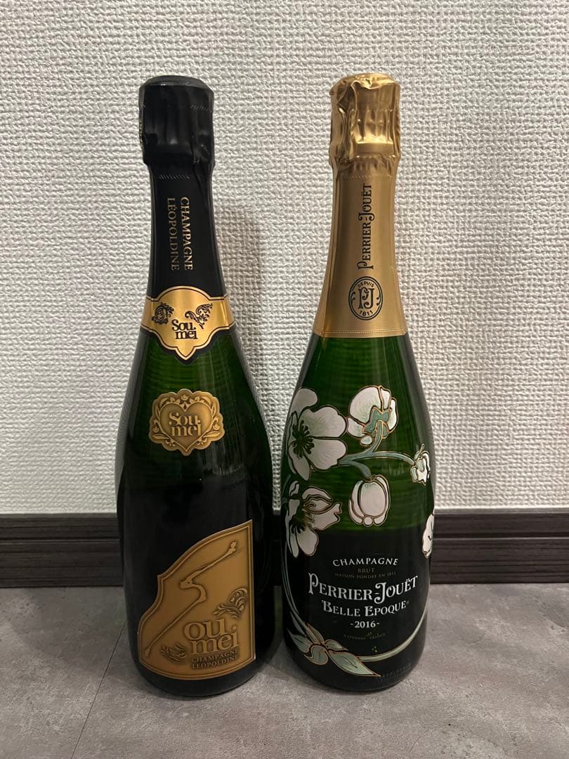 ソウメイブリュット&ペリエジュエベルエポック　2本セット新品未開封