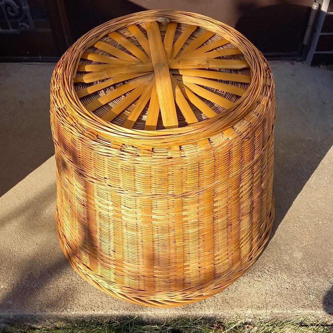 竹ざる　 かご　 竹細工 　竹籠　 天然素材 ３点