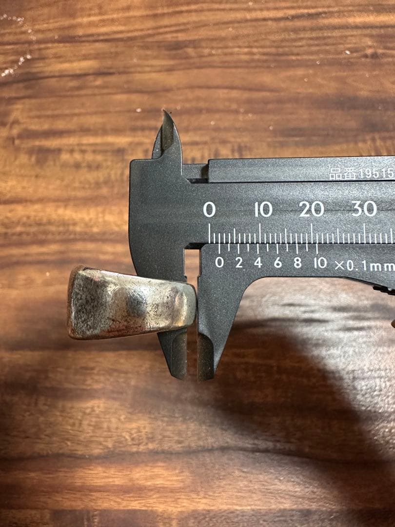 シルバー925/オーバルリング/激渋/重厚