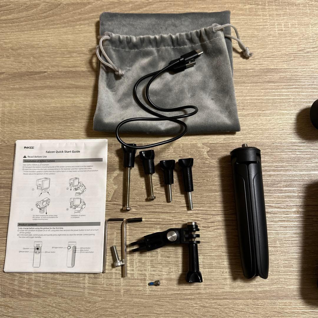 INKEE FALCON アクションカメラ用ジンバル　オマケ付き