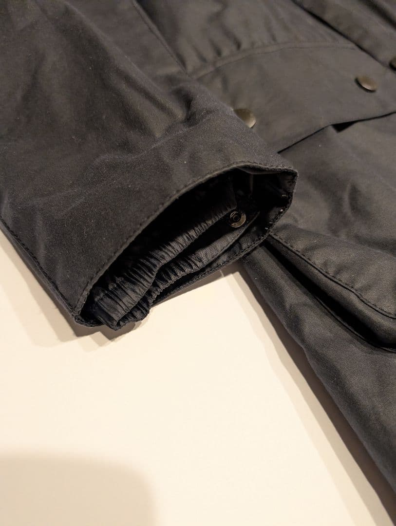 Barbour　border SL　サイズ36　ダークネイビー