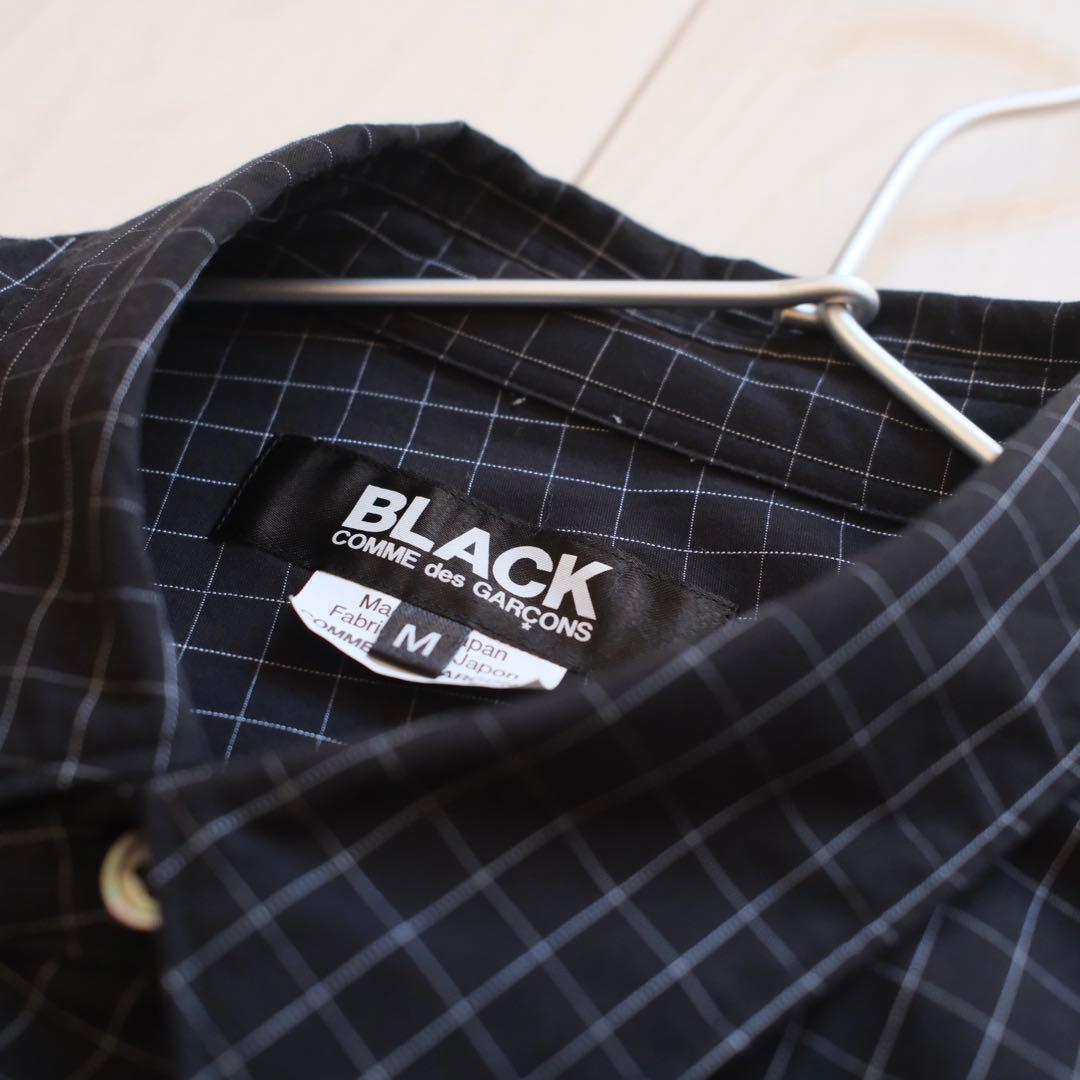 black comme des garcons アシンメトリーシャツ