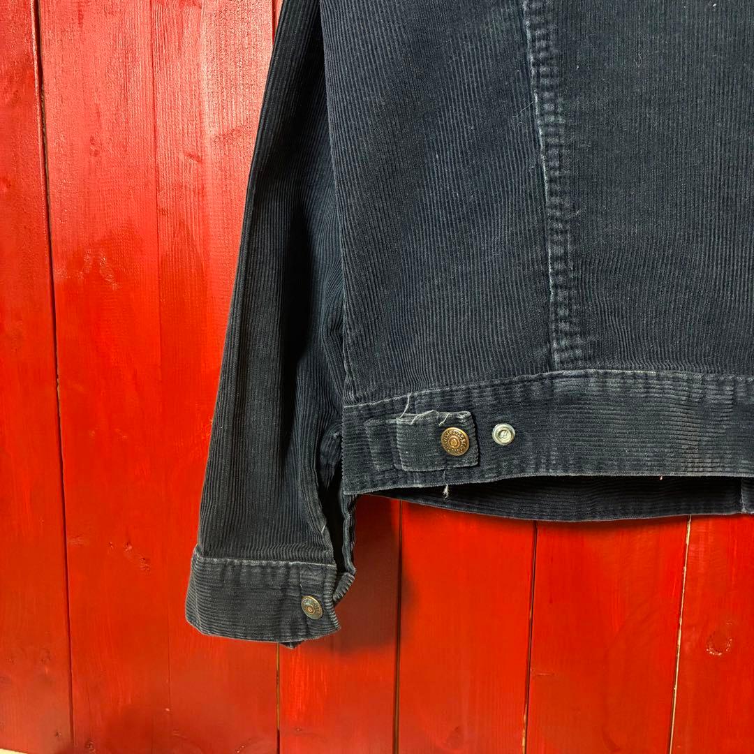 70s〜80s Levi’s コーズトラッカージャケット　黒　リーバイス