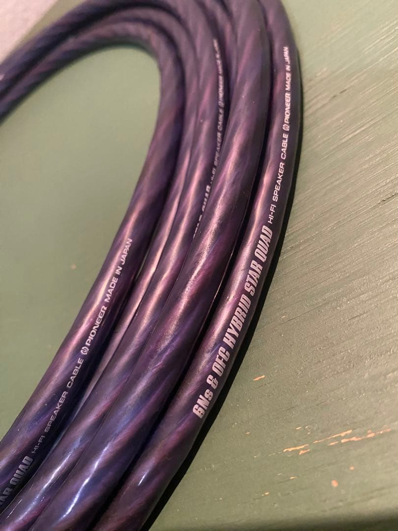 Pioneer パイオニア　スピーカーケーブル5.9m