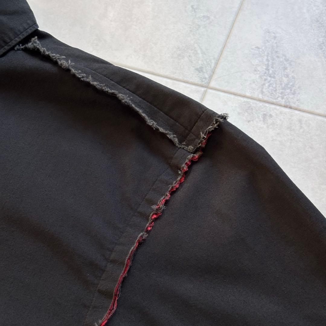 【archive】コムデギャルソンオムプリュス 飴ボタン カットオフシャツ