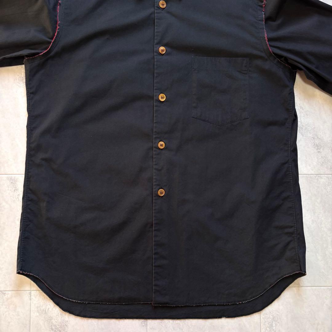 【archive】コムデギャルソンオムプリュス 飴ボタン カットオフシャツ