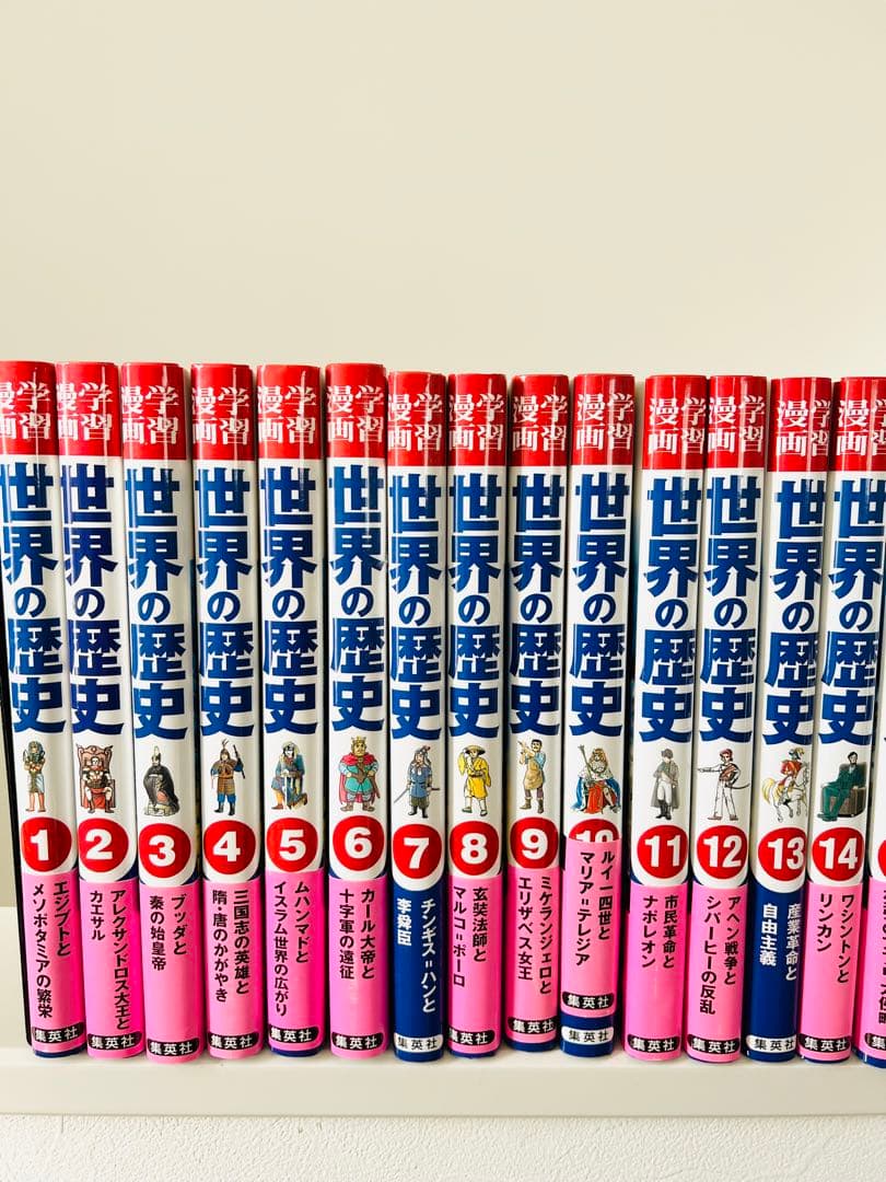 「世界の歴史」シリーズ20巻＆人物辞典、できごと辞典の22冊セット