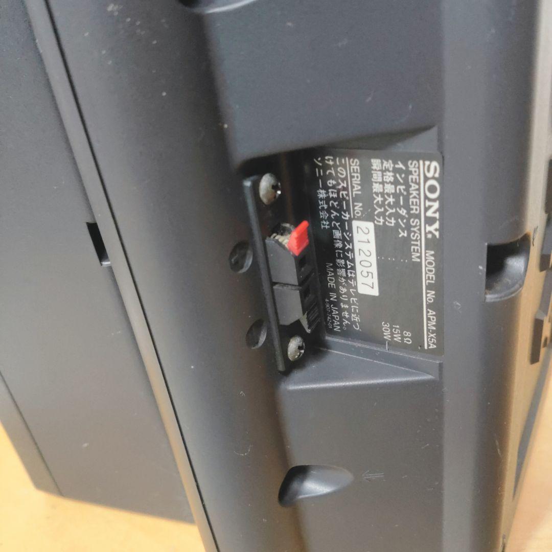 SONY APM-X5A 平面2ウェイスピーカー ペア 2個セット　シリアル連番
