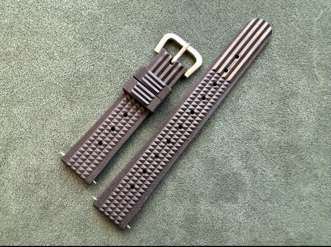 WJean Gen.1バージョンワッフルストラップ ／ セイコー19mm希少品