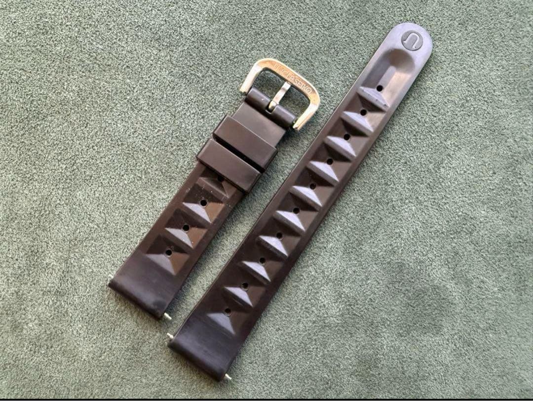 WJean Gen.1バージョンワッフルストラップ ／ セイコー19mm希少品