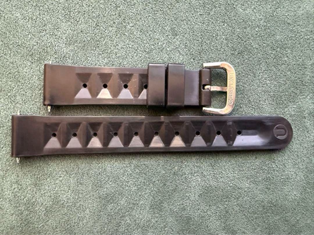 WJean Gen.1バージョンワッフルストラップ ／ セイコー19mm希少品