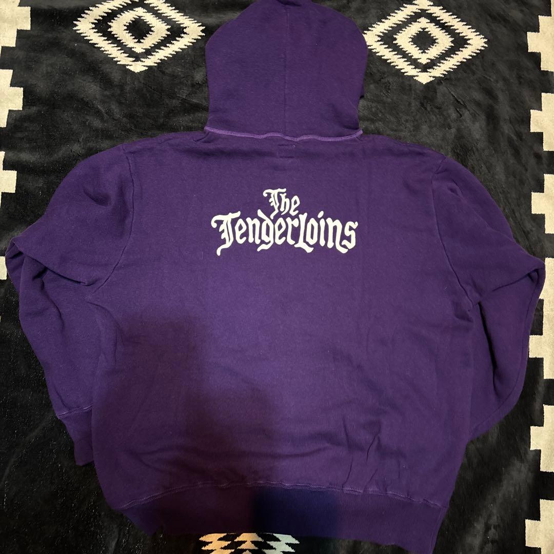 テンダーロイン　裏サーマル　フルジップパーカー　希少　Lサイズ パープル