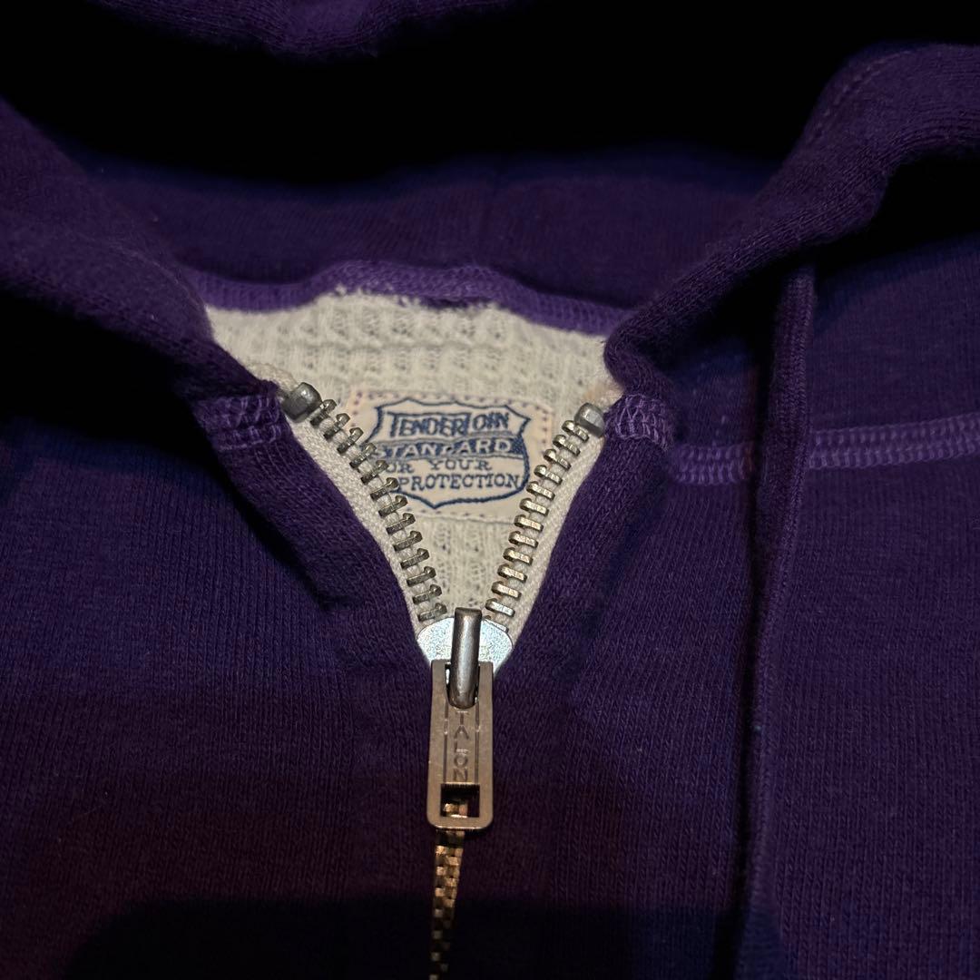 テンダーロイン　裏サーマル　フルジップパーカー　希少　Lサイズ パープル