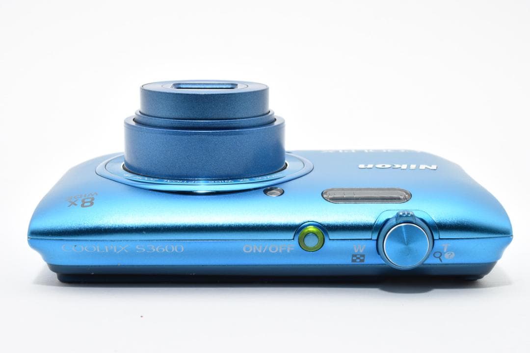 【美品】Nikon COOLPIX S3600 ブルー　動作確認済