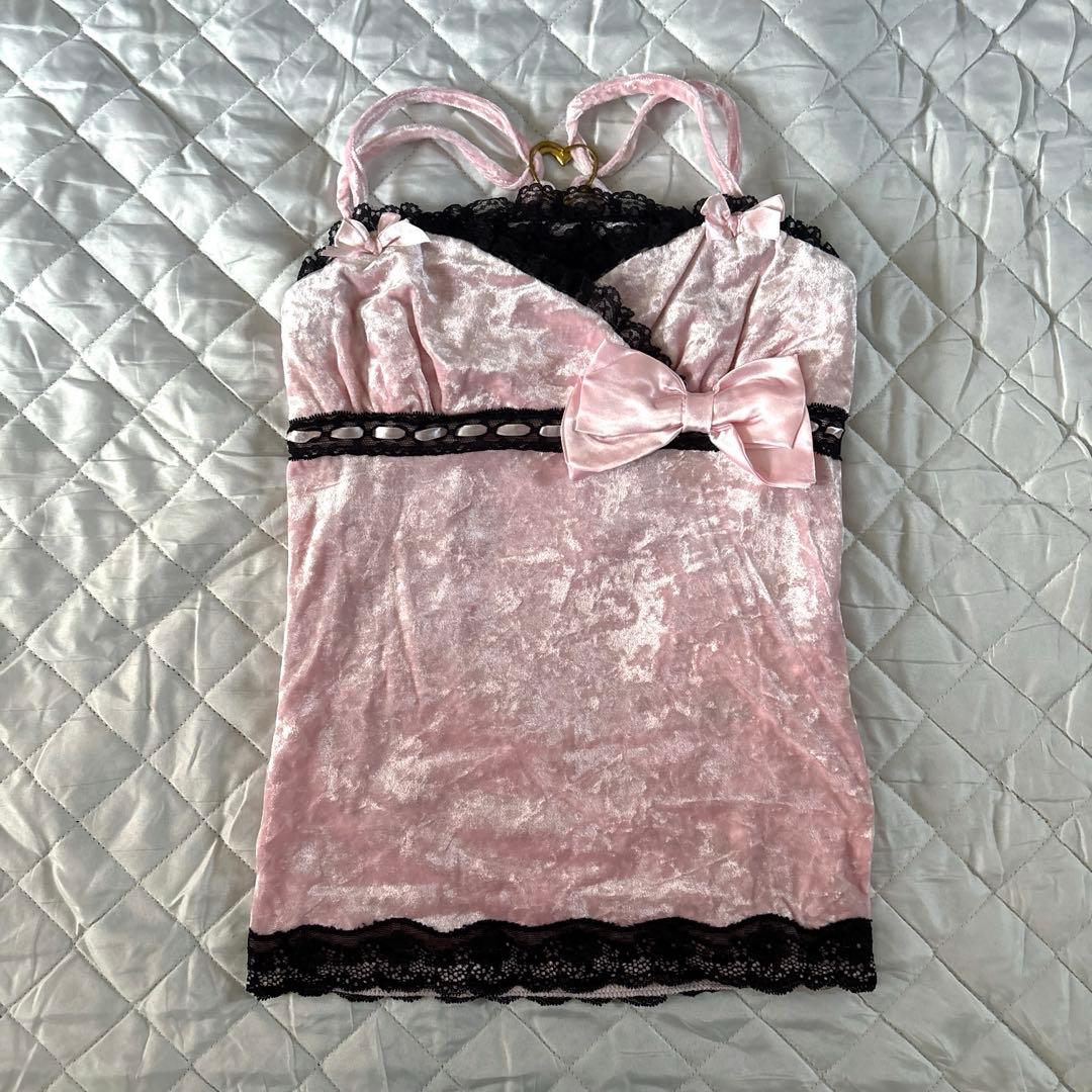 00s 希少 LIZLISA TRALALA ビスチェ　キャミソール　y2k