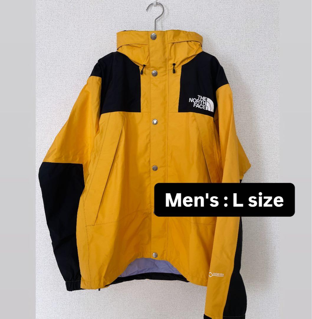 【古着】ノースフェイス　レインテックスジャケット　Lサイズ