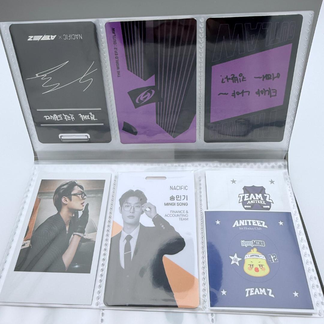 公式 ATEEZ アチズ ミンギ トレカ まとめ