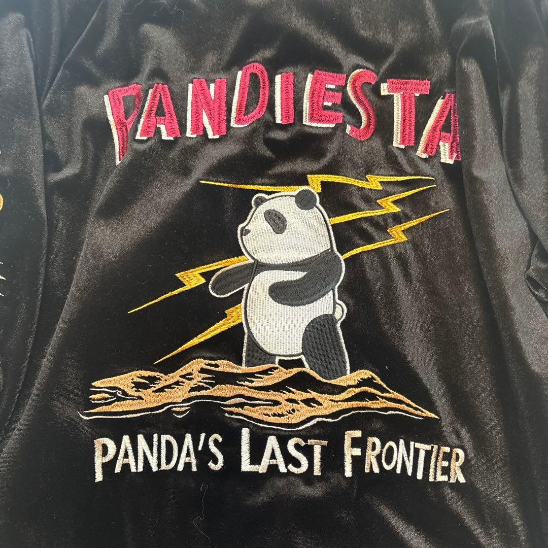 PANDIESTA パンディエスタ　パンダ　スタジャン　刺繍　希少サイズXXL