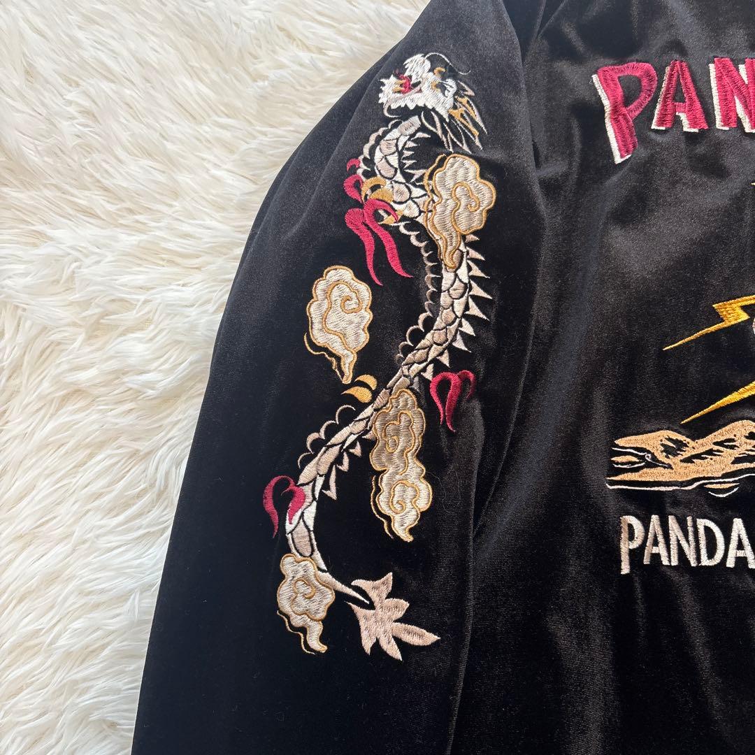 PANDIESTA パンディエスタ　パンダ　スタジャン　刺繍　希少サイズXXL