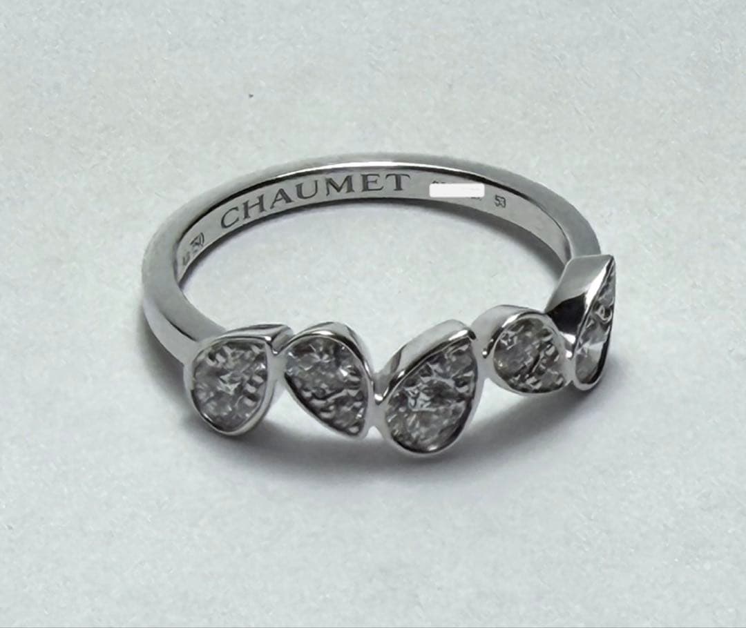 ショーメ リング ジョゼフィーヌ ロンド デグレット AU750 K18WG