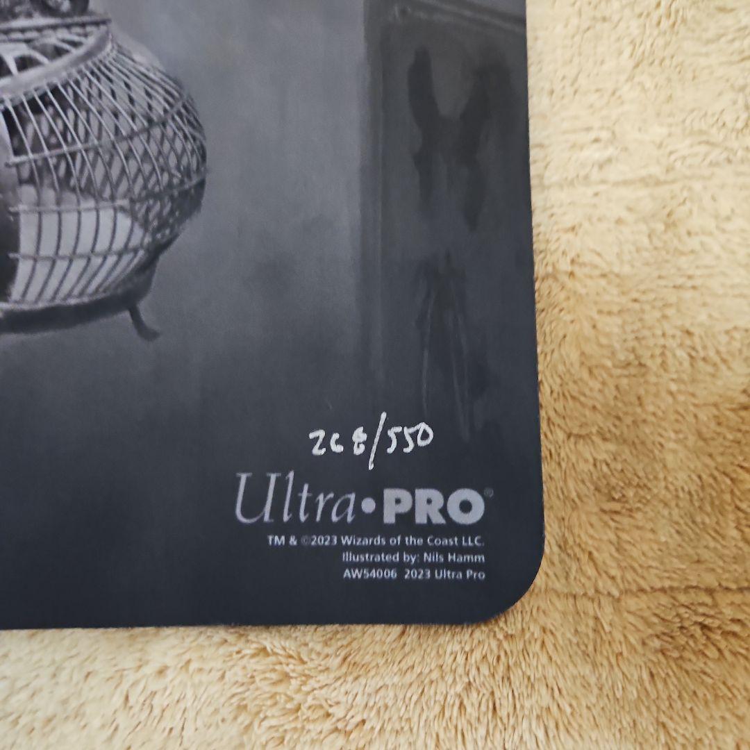 mtg　秘密を掘り下げる者　プレイマット　昆虫の逸脱者　サイン入り