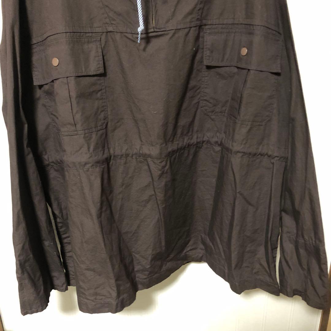 美品❗️BEAMS PLUS コットン アノラックパーカー 茶 XL