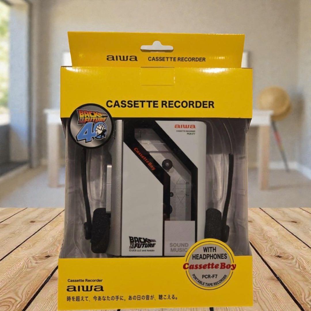 限定品ドンキx aiwa バック・トゥ・ザ・フューチャー⭐︎カセットプレイヤー