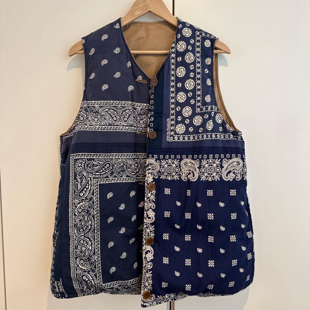 トップス visvim FW20 KORA DOWN VEST (C/NY) 3