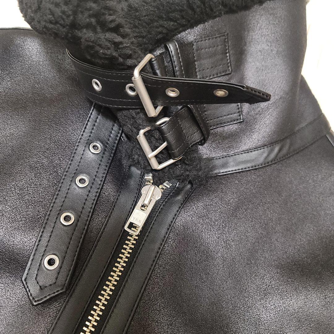 イケPさま専有　AP STUDIO 別注DUNST ライダースムートン