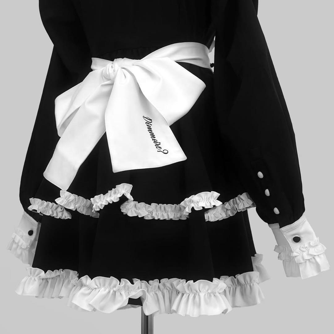 DimMoire ディムモアール 絶メイドワンピース black&white