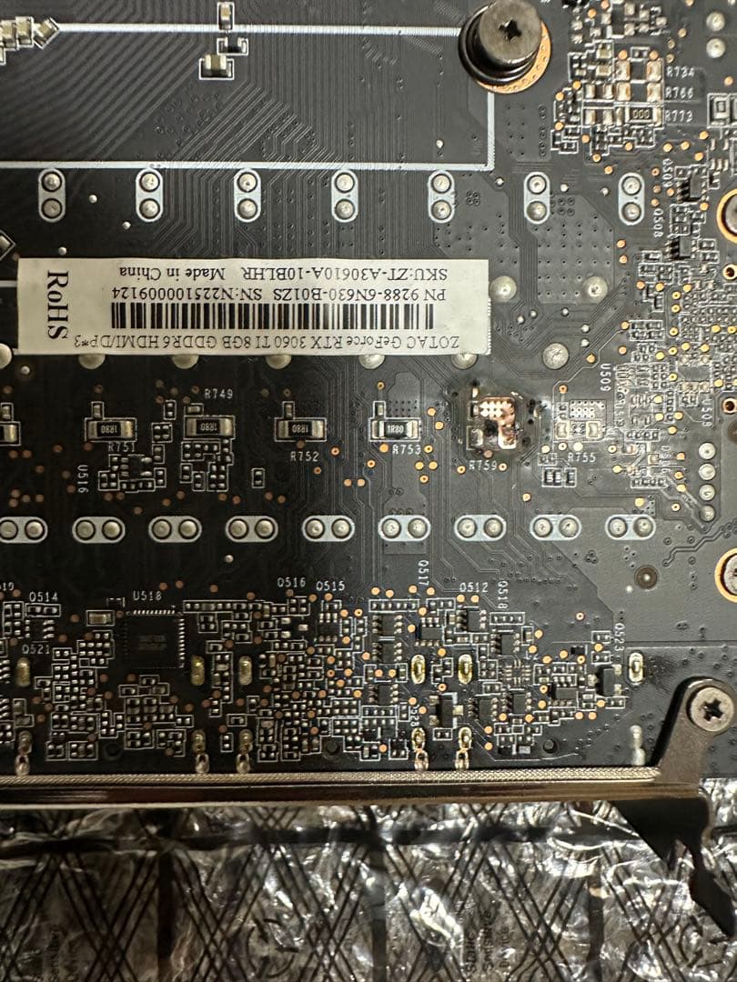 3060ti zotac ジャンク品　2個