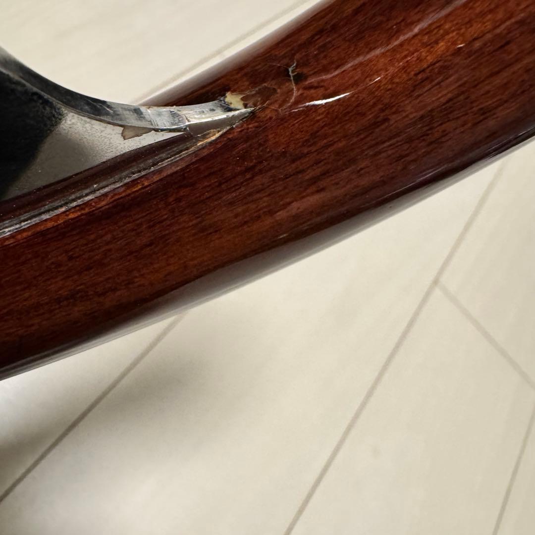 当時物　Junis ジャニス　ウッド　ステアリング　ビレッド　ハンドル