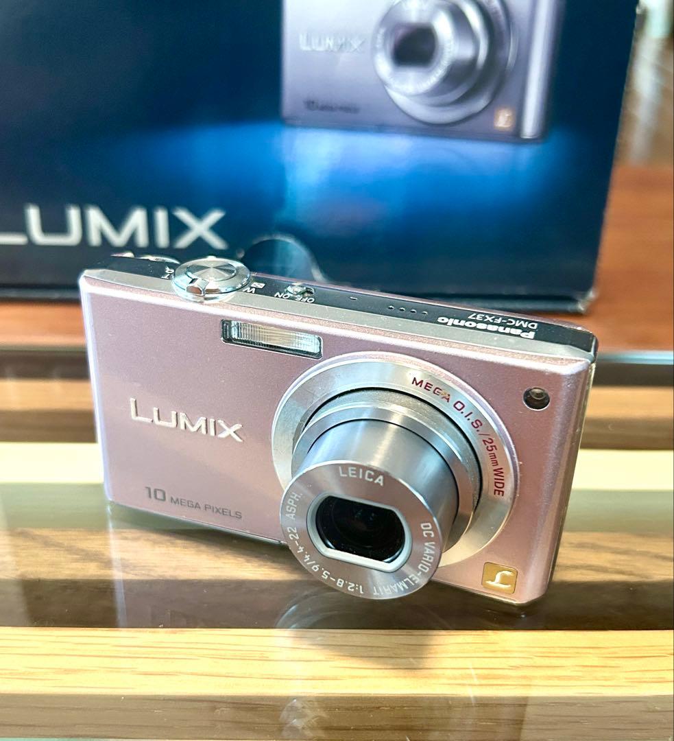 Panasonic LUMIX DMC-FX37 デジカメ 動作確認済 箱あり