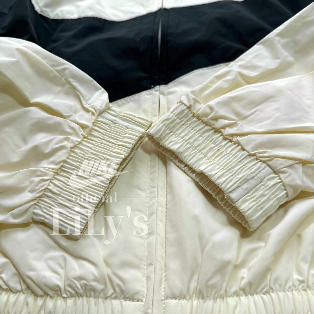 【Ｌサイズ】NIKE上下セットアップ　オフホワイト　ウーブン　ビッグスウォッシュ