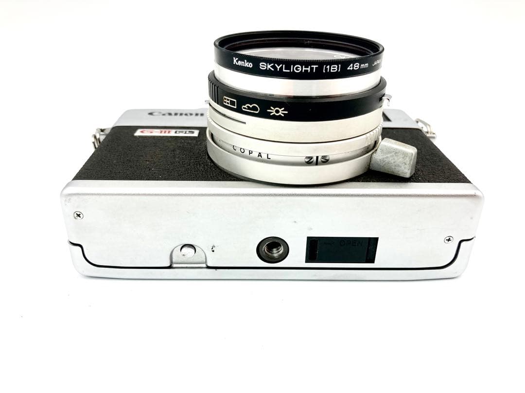 【動作品】Canon G-Ⅲ QL17　フィルムカメラ　動作確認済み　C76