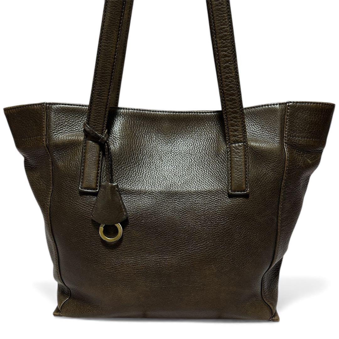 【aniary】 メンズ レザー トートバッグ ブラウン 肩掛け A4可能